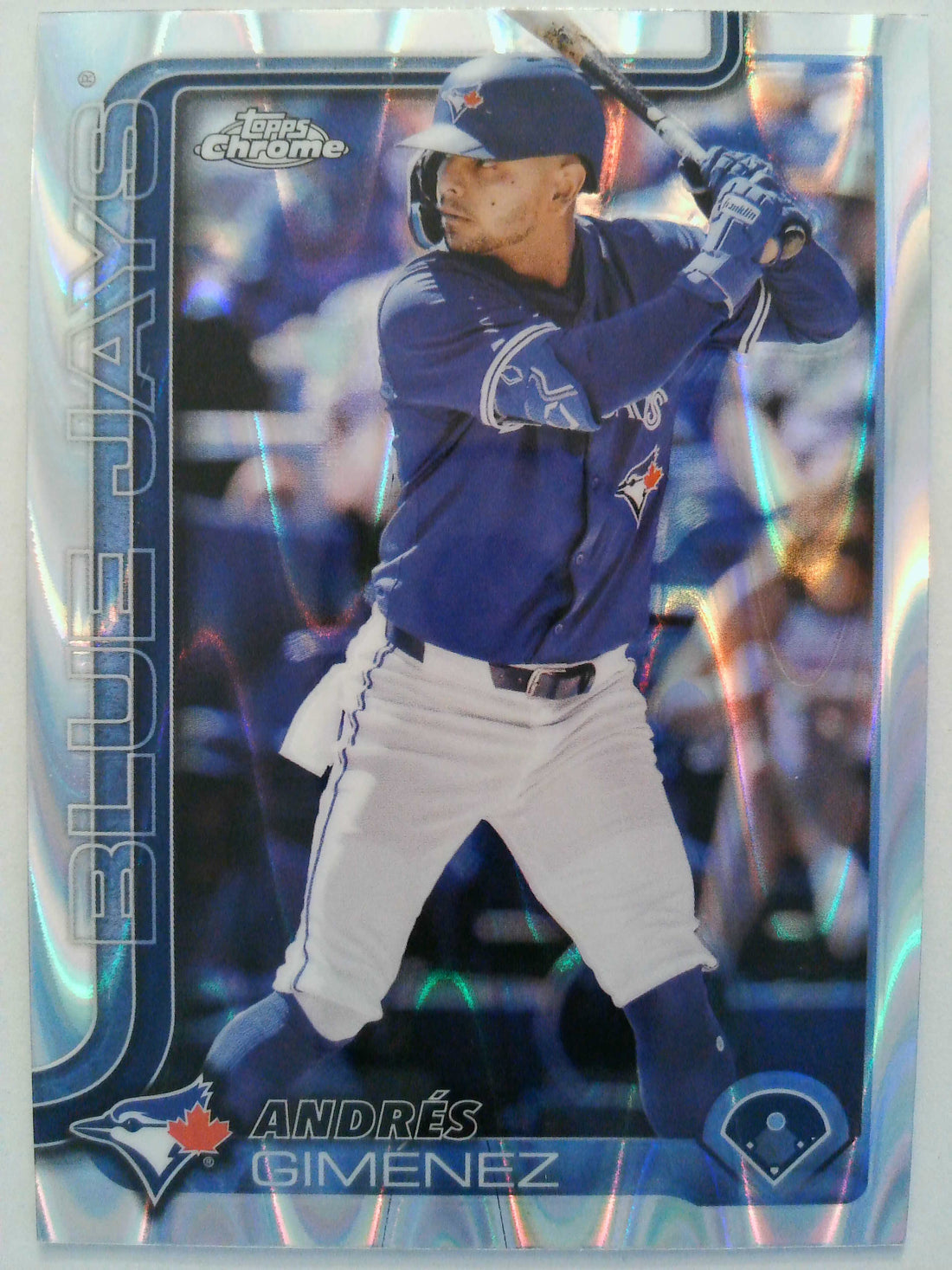 2025 Topps Chrome Baseball Raywave Refractors Andrés Giménez #70