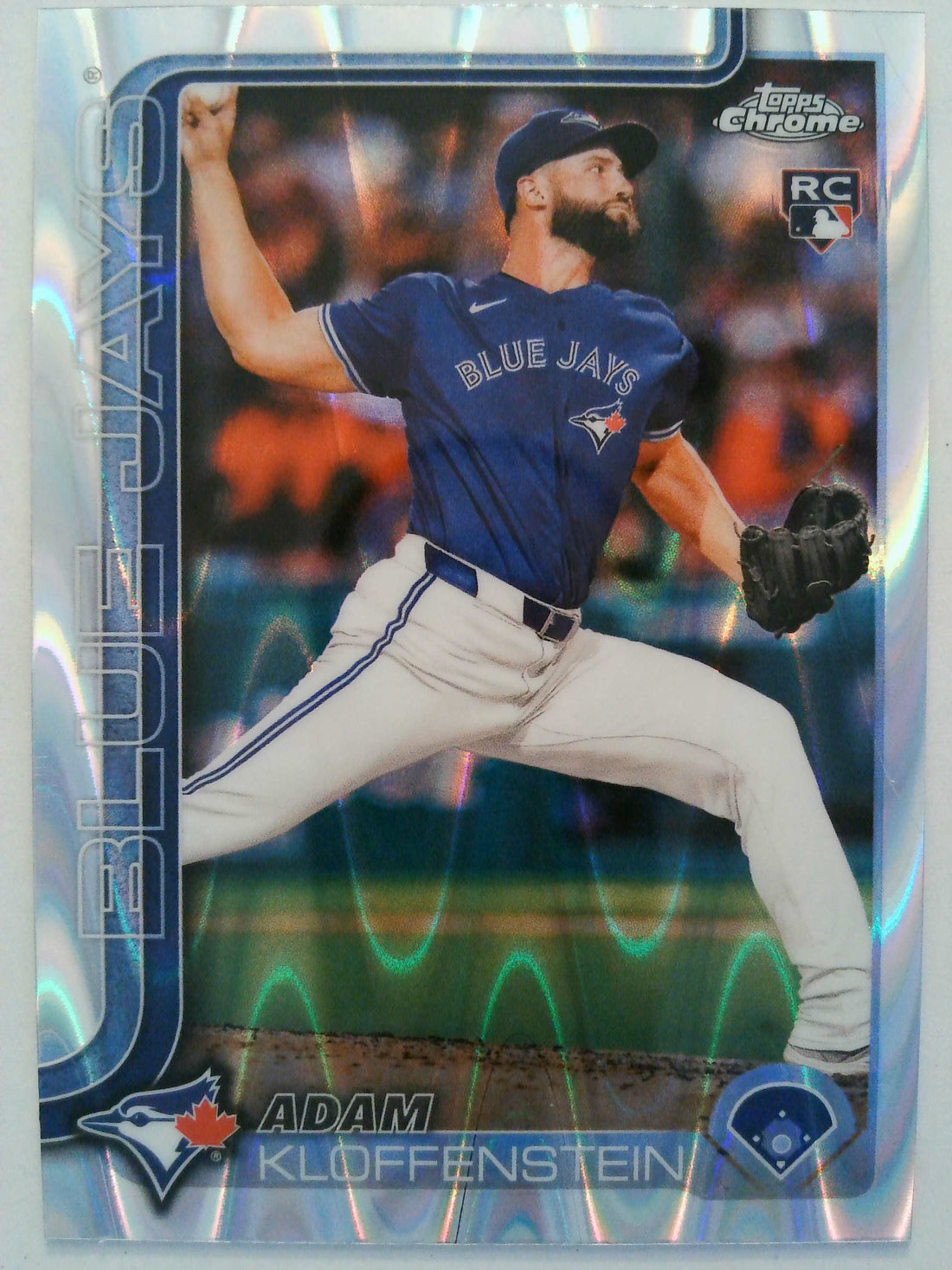 2025 Topps Chrome Baseball Raywave Refractors Adam Kloffenstein #47 Rookie