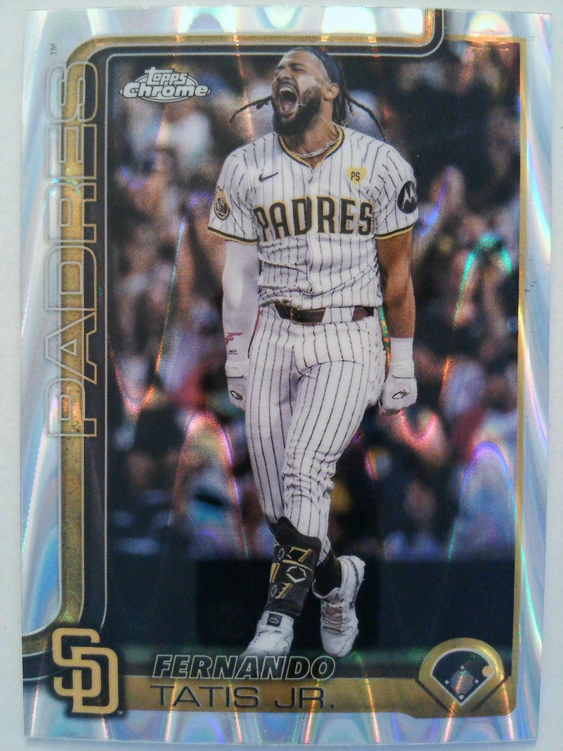 2025 Topps Chrome Baseball Raywave Refractors Fernando Tatis Jr. #159