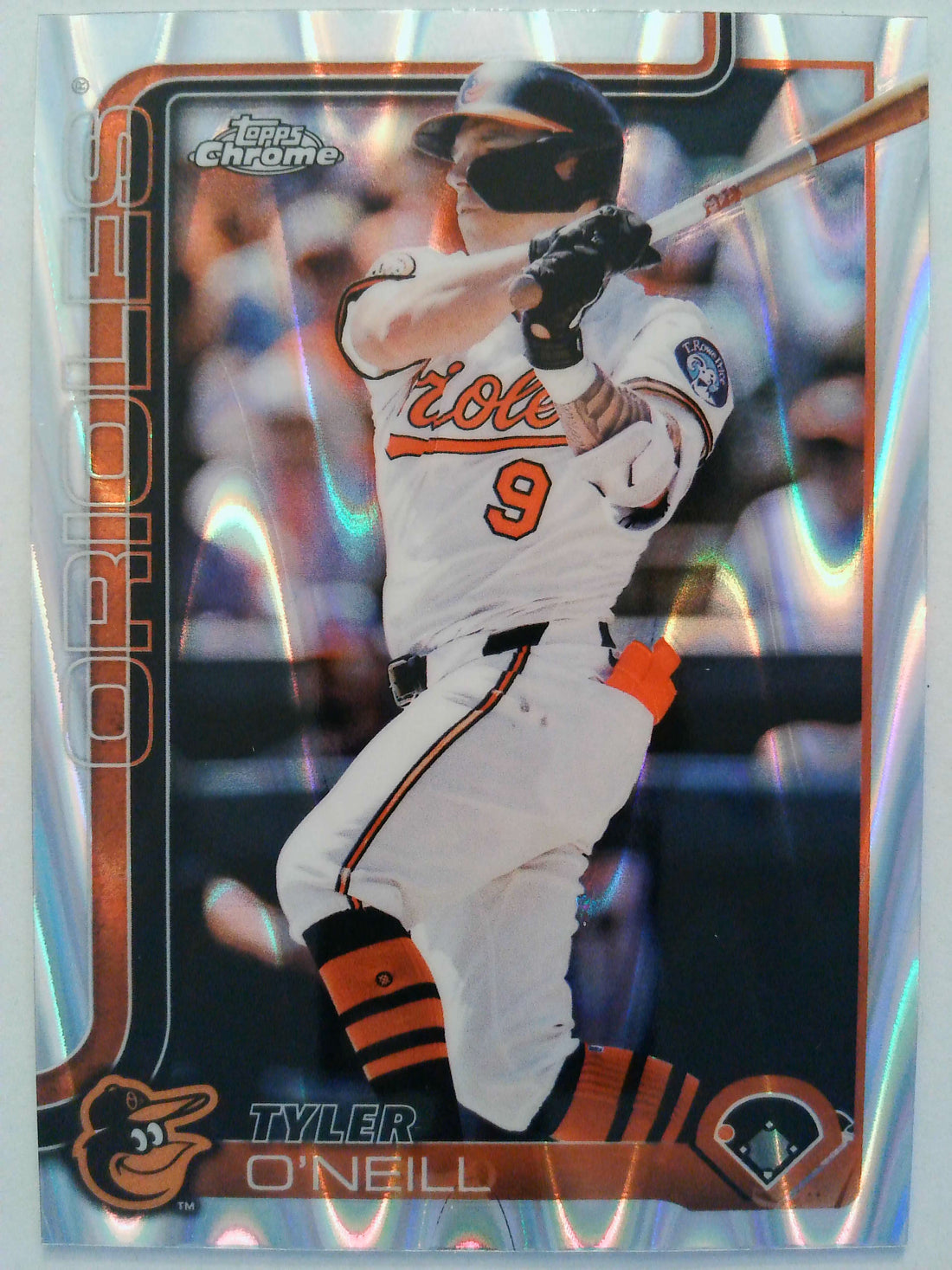 2025 Topps Chrome Baseball Raywave Refractors Tyler O’Neill #290