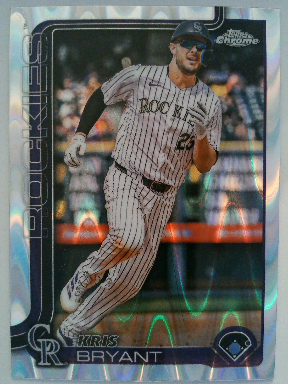 2025 Topps Chrome Baseball Raywave Refractors Kris Bryant #248