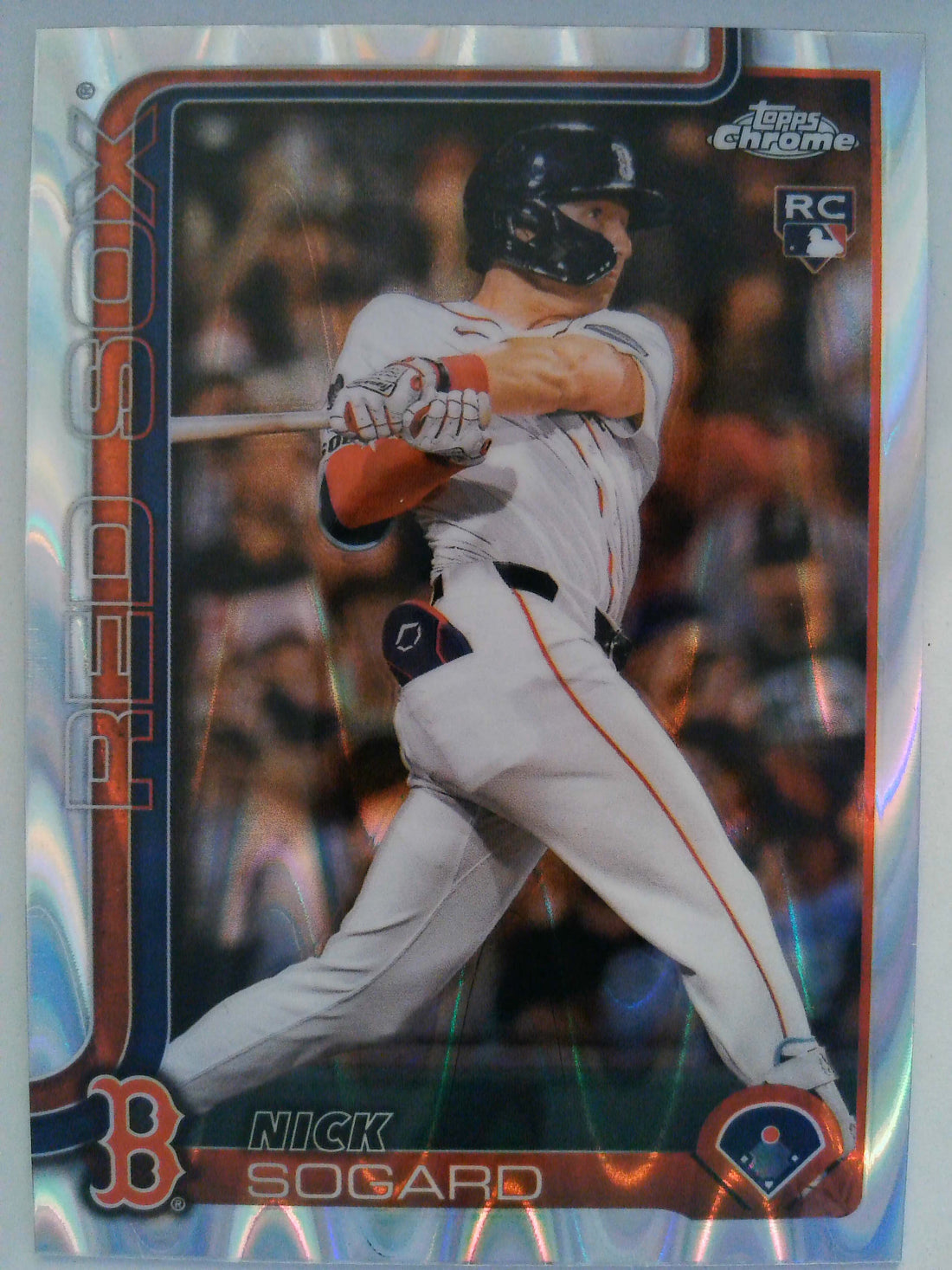2025 Topps Chrome Baseball Raywave Refractors Nick Sogard #123 Rookie