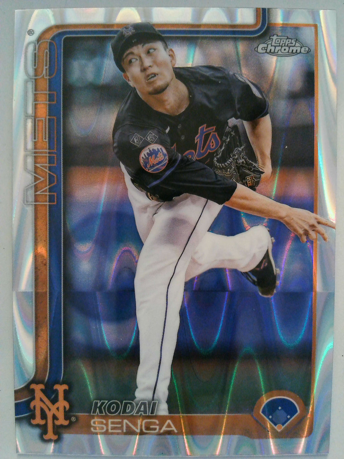 2025 Topps Chrome Baseball Raywave Refractors Kodai Senga #246