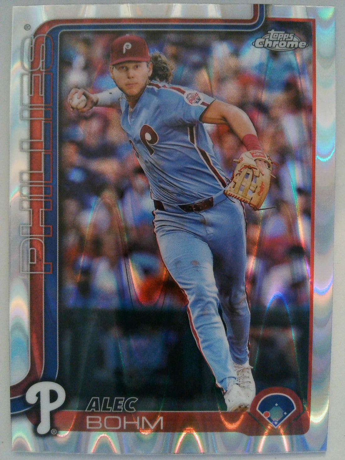 2025 Topps Chrome Baseball Raywave Refractors Alec Bohm #57