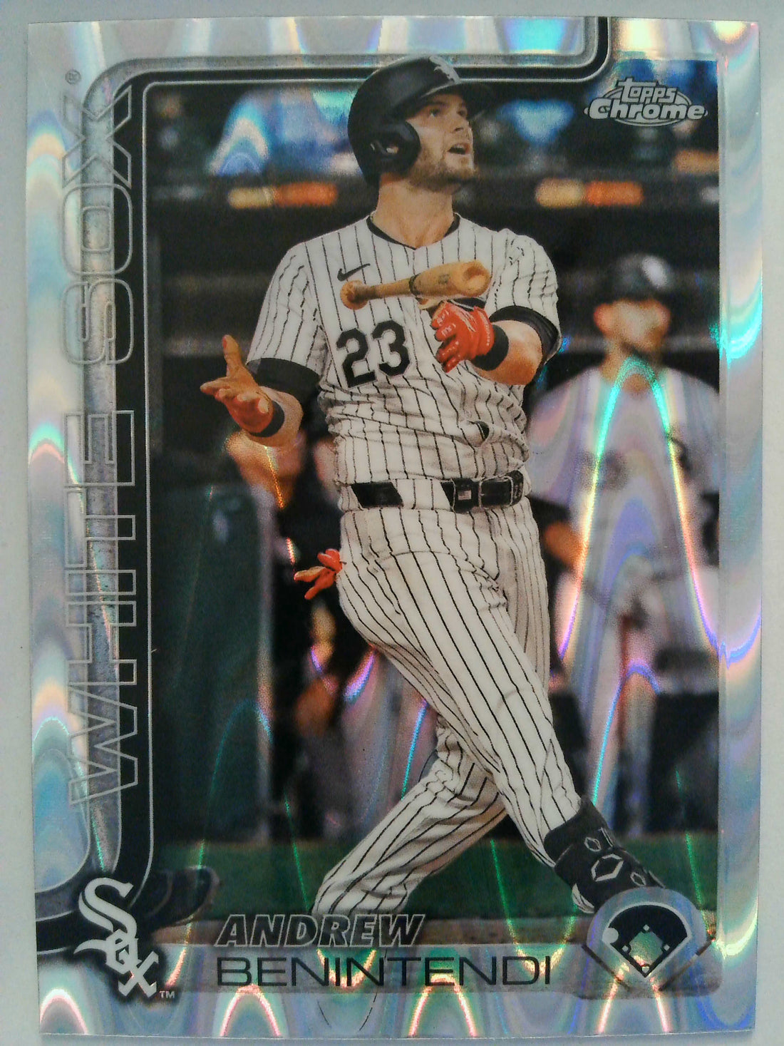 2025 Topps Chrome Baseball Raywave Refractors Andrew Benintendi #197