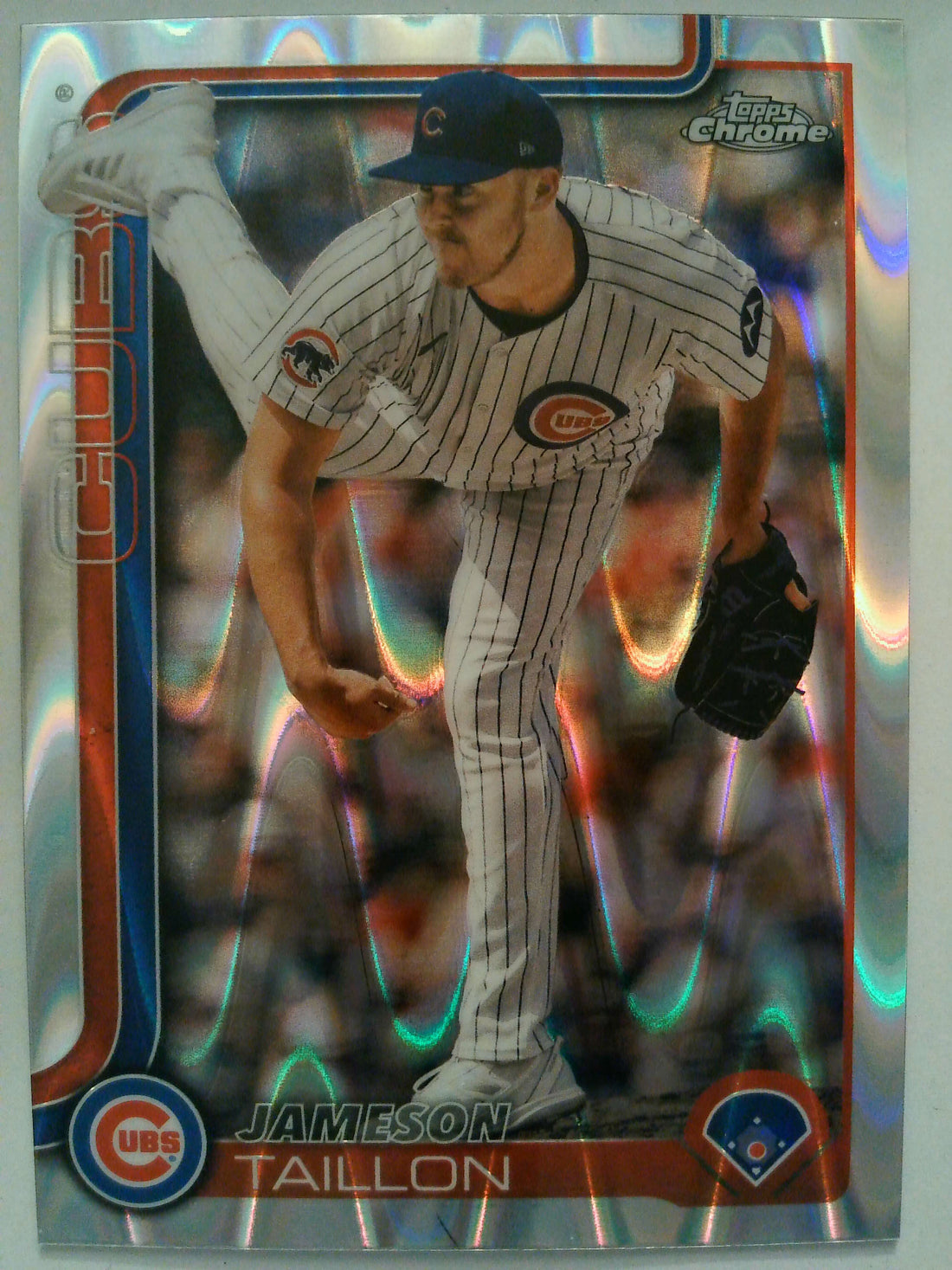 2025 Topps Chrome Baseball Raywave Refractors Jameson Taillon #33