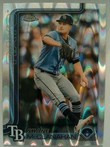 2025 Topps Chrome Baseball Raywave Refractors Shane McClanahan #298