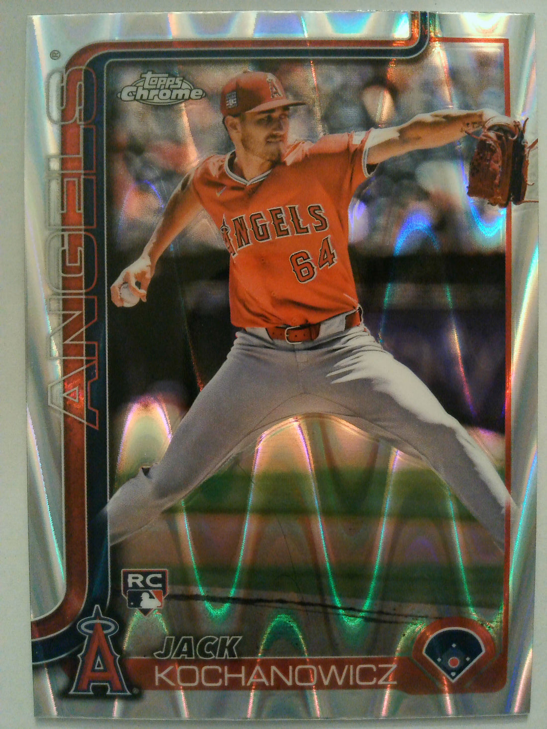 2025 Topps Chrome Baseball Raywave Refractors Jack Kochanowicz #121 Rookie