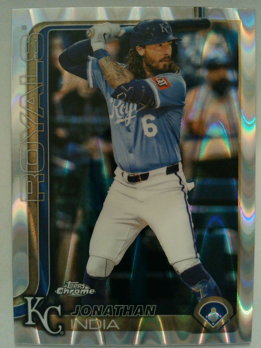 2025 Topps Chrome Baseball Raywave Refractors Jonathan India #209