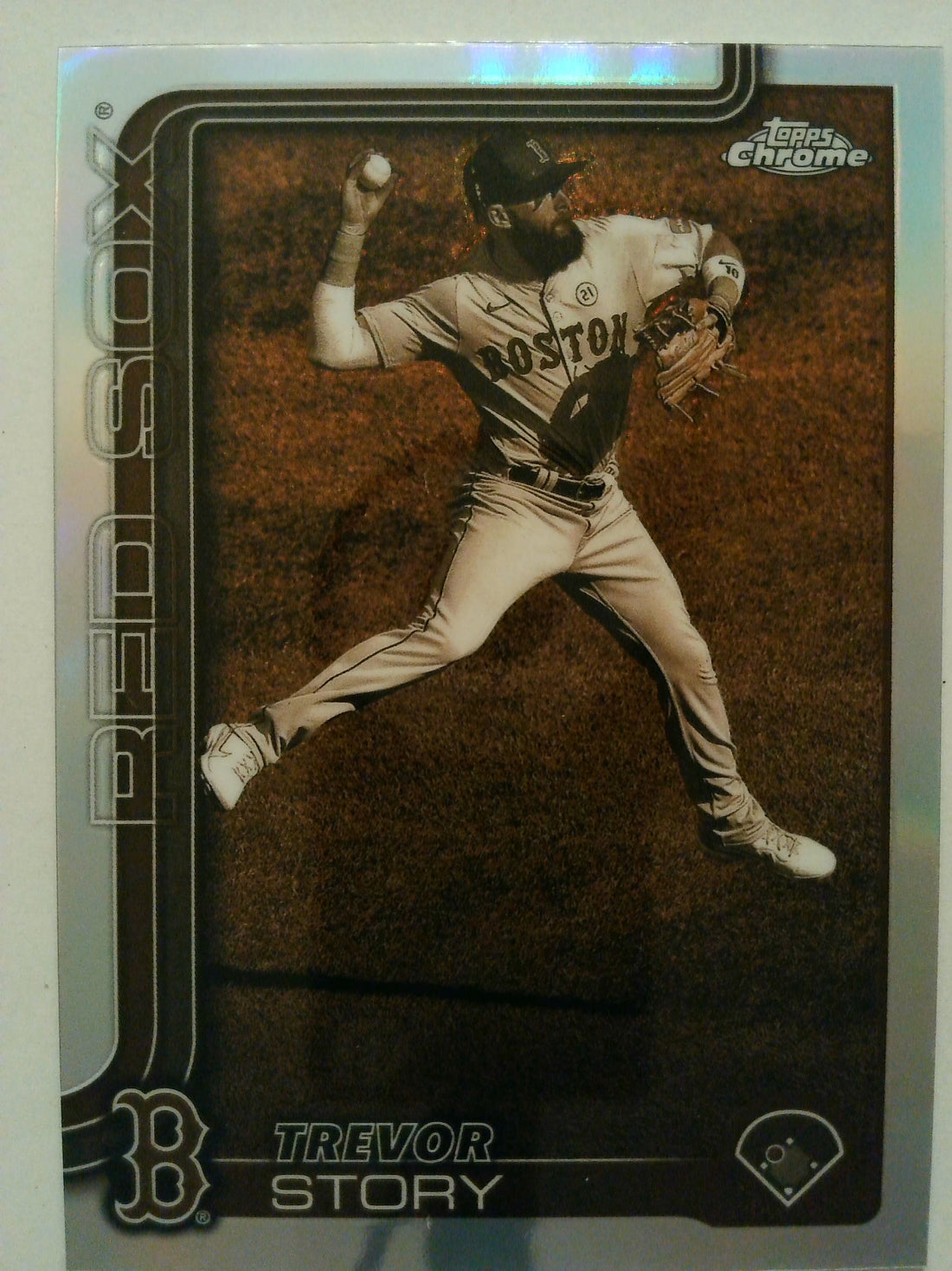 2025 Topps Chrome Baseball Sepia Refractors Trevor Story #232