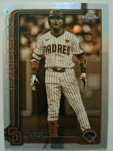 2025 Topps Chrome Baseball Sepia Refractors Luis Arraez #216