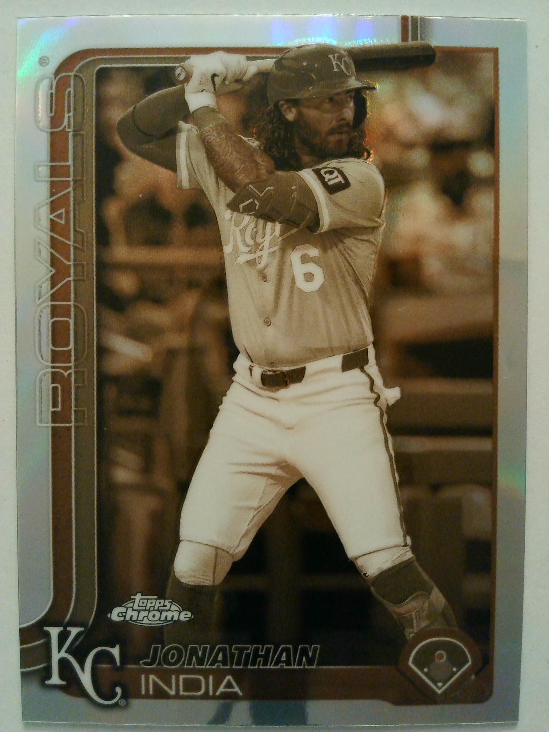 2025 Topps Chrome Baseball Sepia Refractors Jonathan India #209