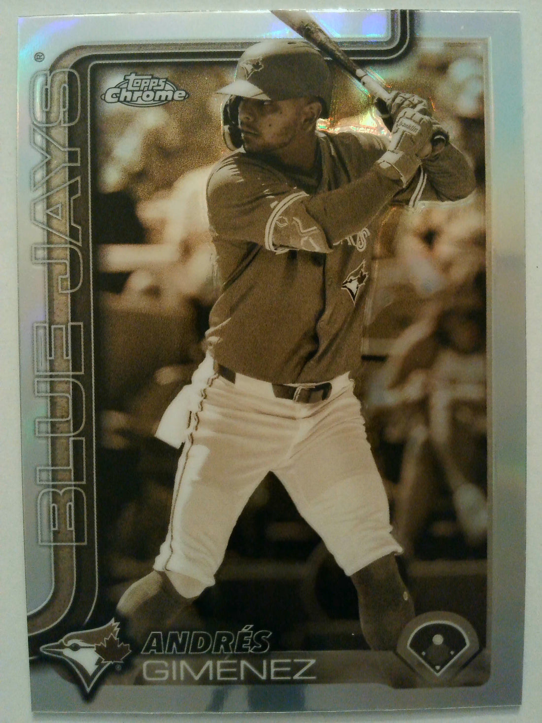 2025 Topps Chrome Baseball Sepia Refractors Andrés Giménez #70
