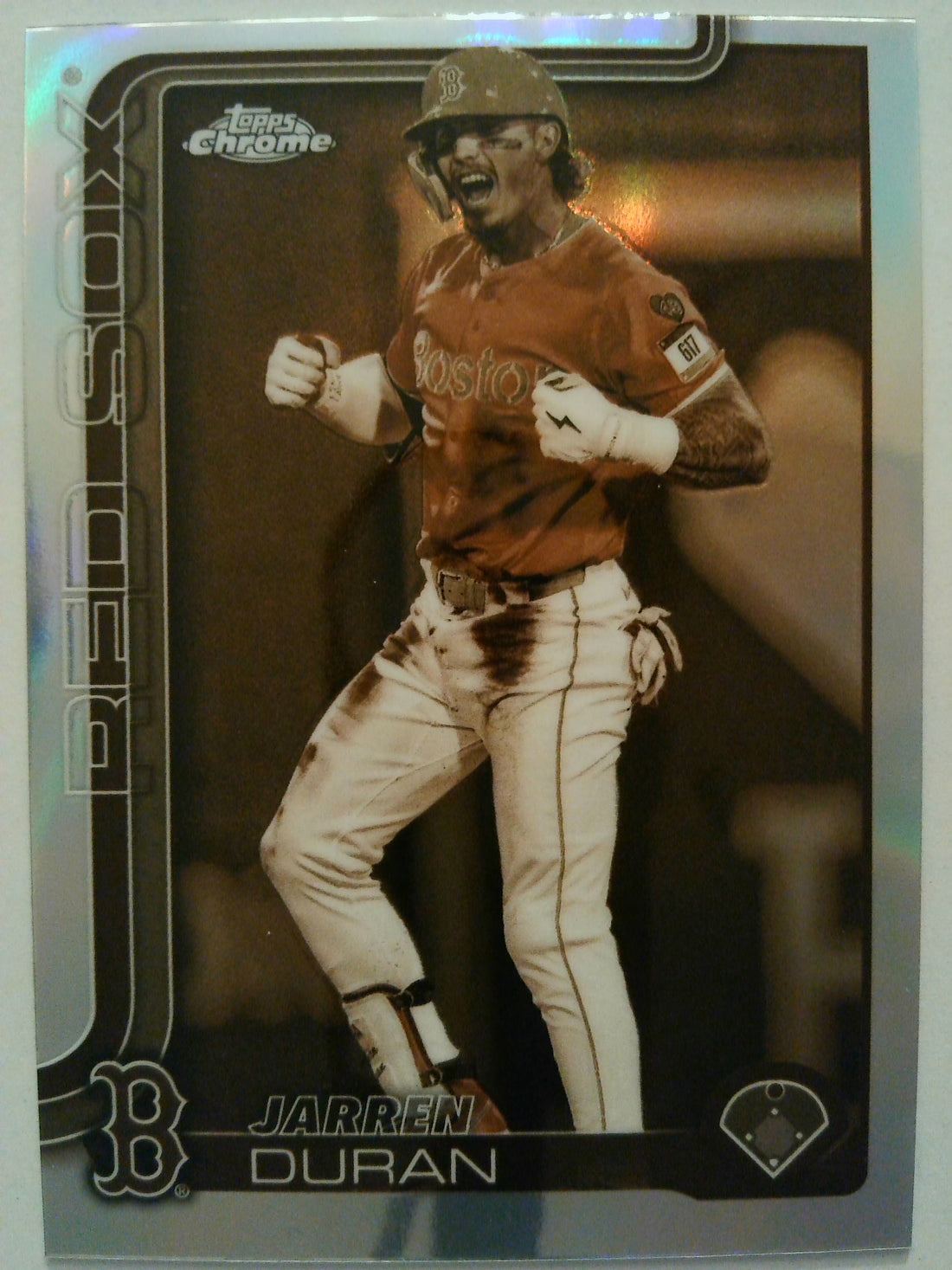 2025 Topps Chrome Baseball Sepia Refractors Jarren Duran #79