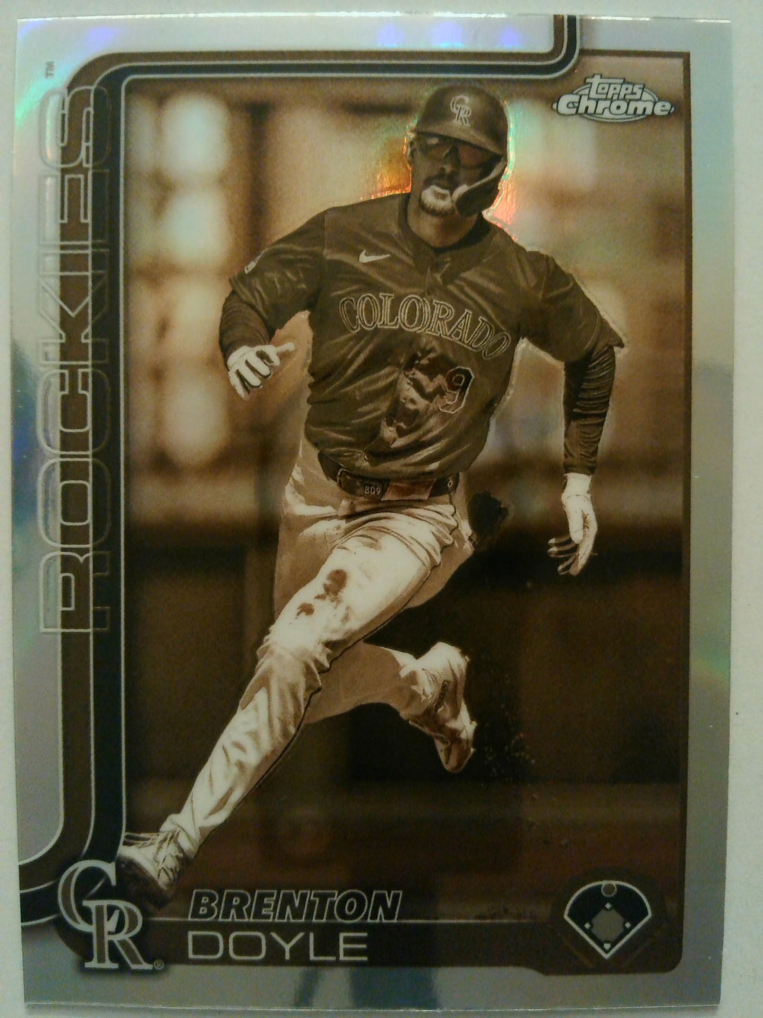 2025 Topps Chrome Baseball Sepia Refractors Brenton Doyle #118