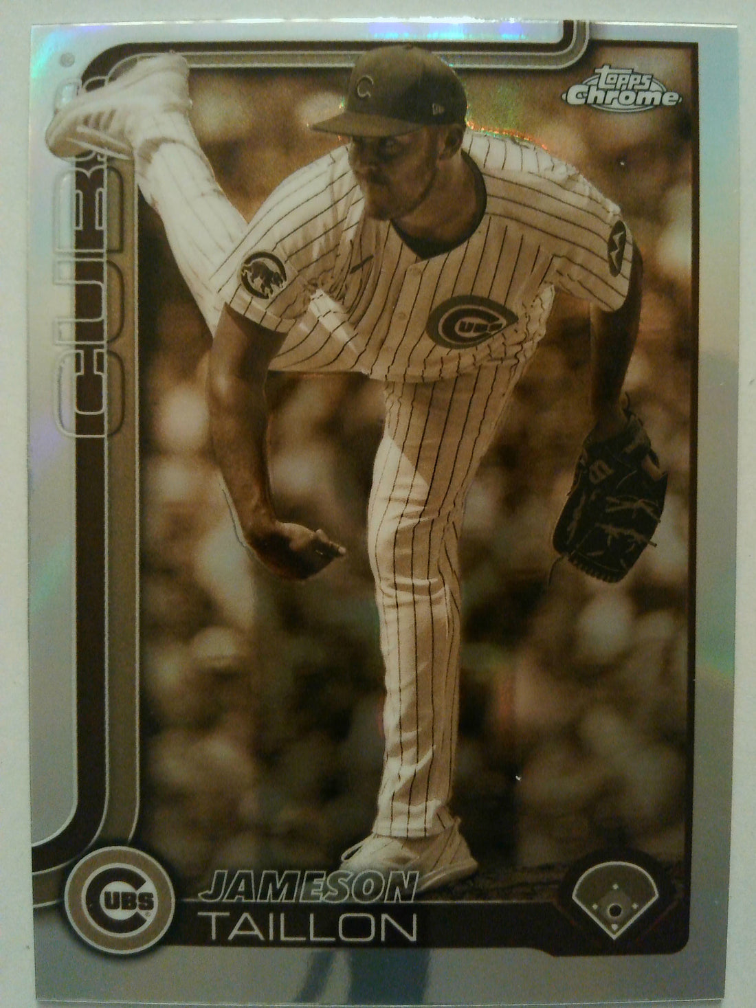 2025 Topps Chrome Baseball Sepia Refractors Jameson Taillon #33