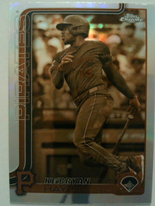 2025 Topps Chrome Baseball Sepia Refractors Ke’Bryan Hayes #196