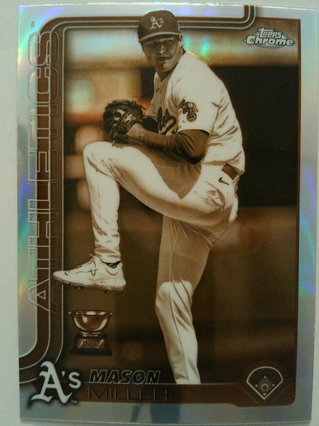 2025 Topps Chrome Baseball Sepia Refractors Mason Miller #142