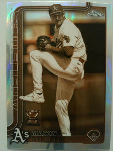 2025 Topps Chrome Baseball Sepia Refractors Mason Miller #142