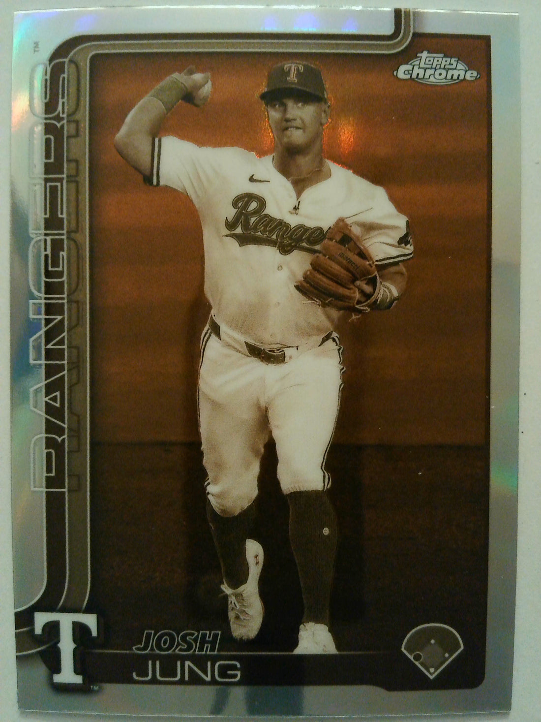 2025 Topps Chrome Baseball Sepia Refractors Josh Jung #220