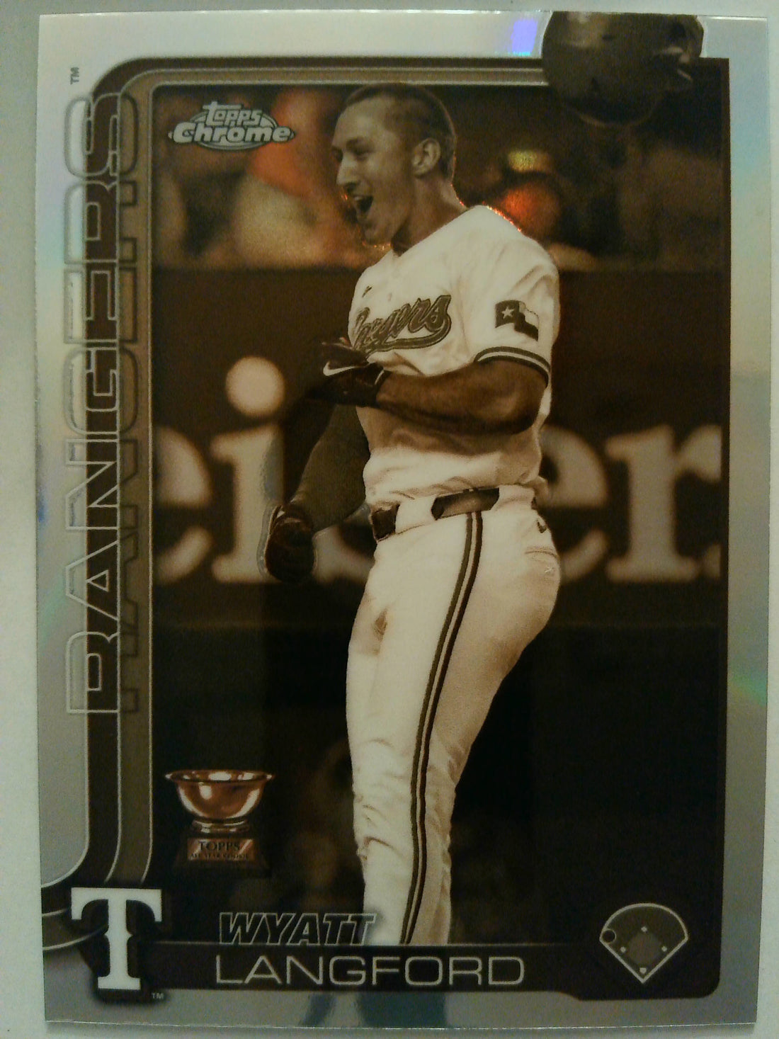 2025 Topps Chrome Baseball Sepia Refractors Wyatt Langford #68