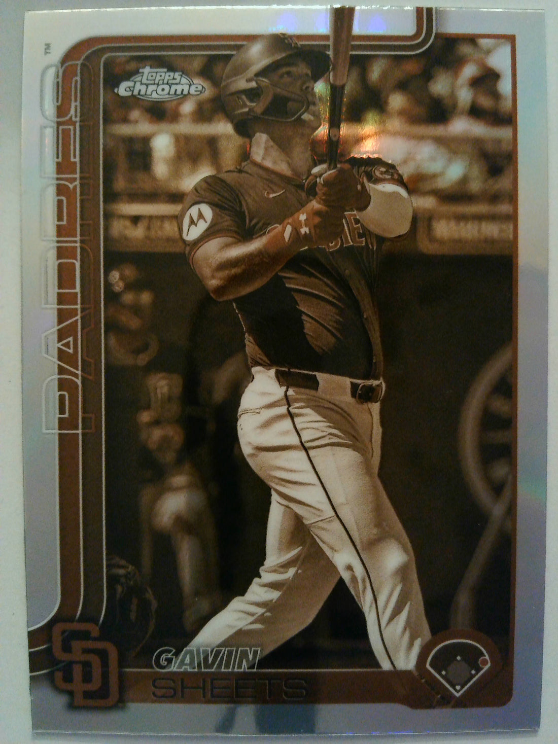 2025 Topps Chrome Baseball Sepia Refractors Gavin Sheets #158