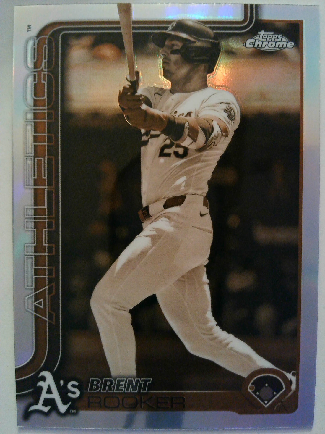 2025 Topps Chrome Baseball Sepia Refractors Brent Rooker #54