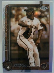 2025 Topps Chrome Baseball Sepia Refractors Nestor Cortes #22