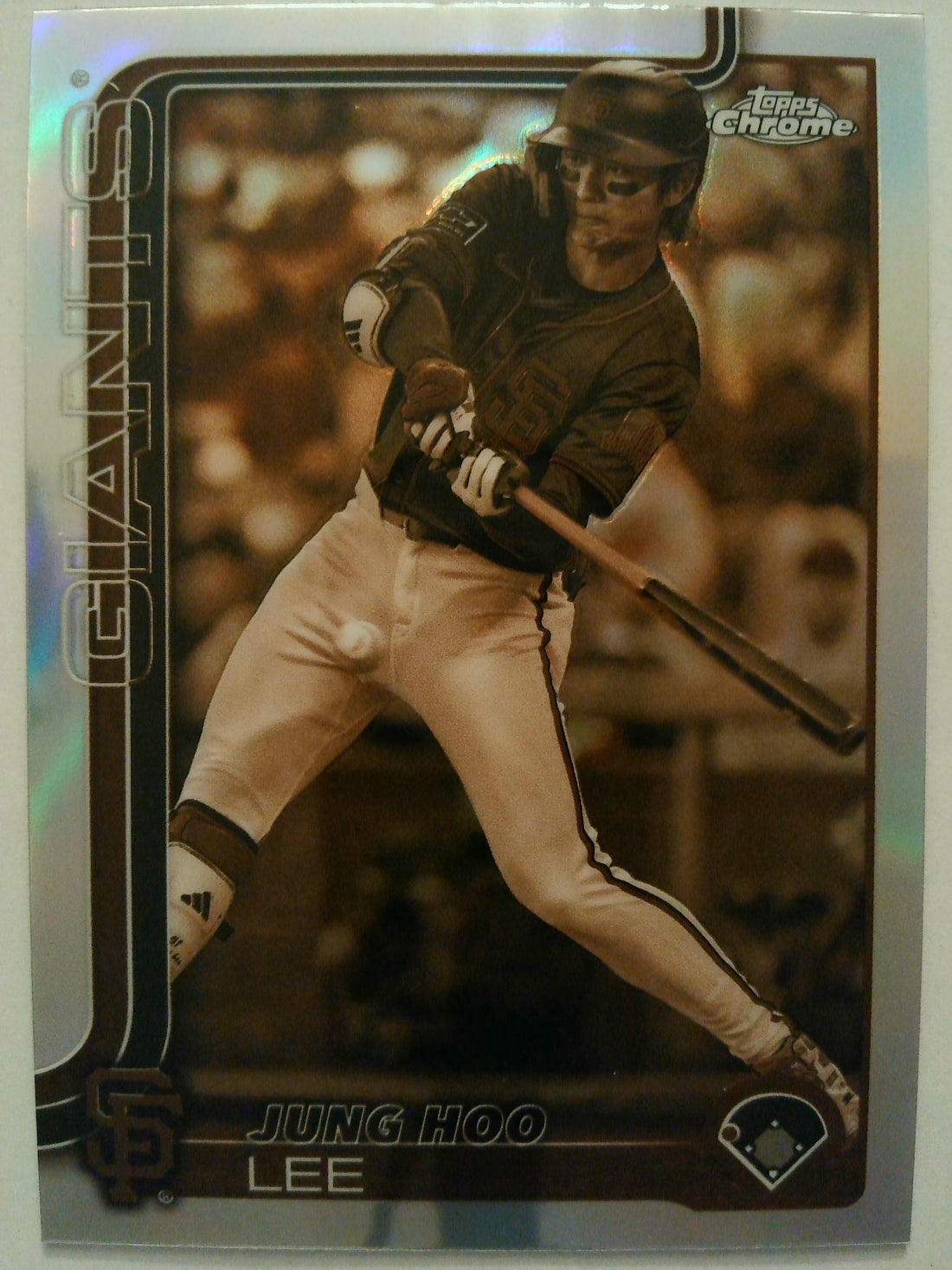 2025 Topps Chrome Baseball Sepia Refractors Jung Hoo Lee #119