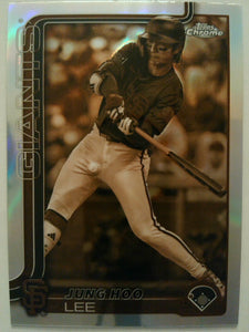 2025 Topps Chrome Baseball Sepia Refractors Jung Hoo Lee #119