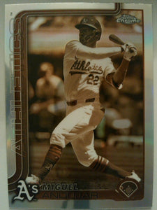 2025 Topps Chrome Baseball Sepia Refractors Miguel Andujar #45
