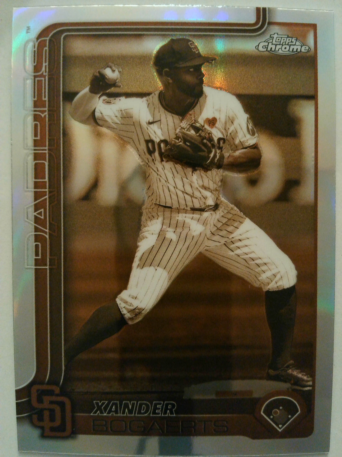 2025 Topps Chrome Baseball Sepia Refractors Xander Bogaerts #229