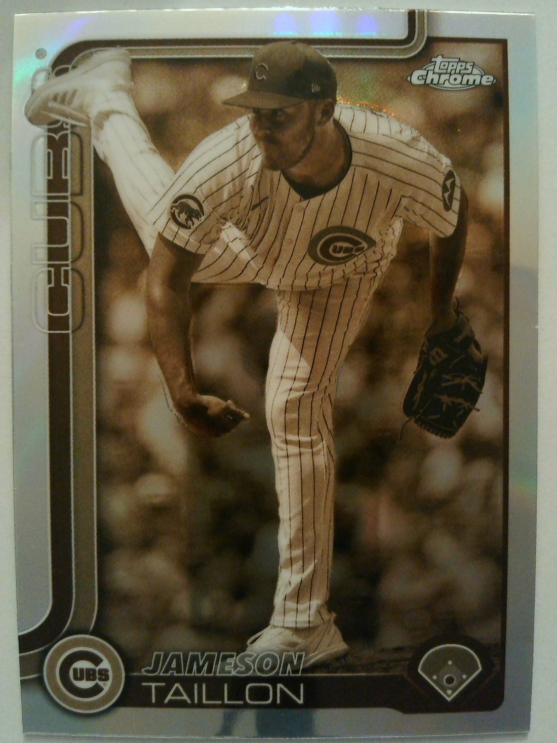 2025 Topps Chrome Baseball Sepia Refractors Jameson Taillon #33