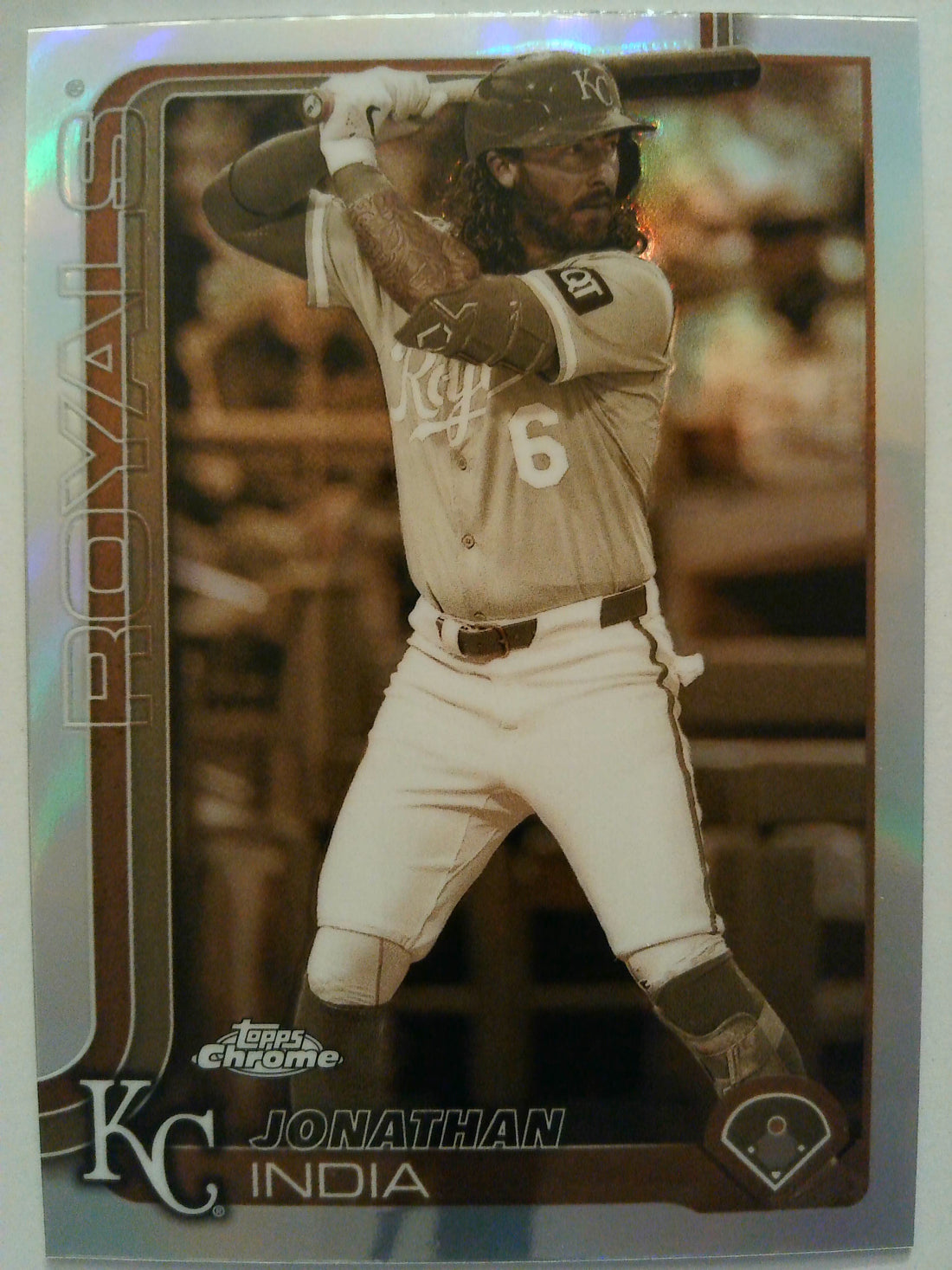 2025 Topps Chrome Baseball Sepia Refractors Jonathan India #209