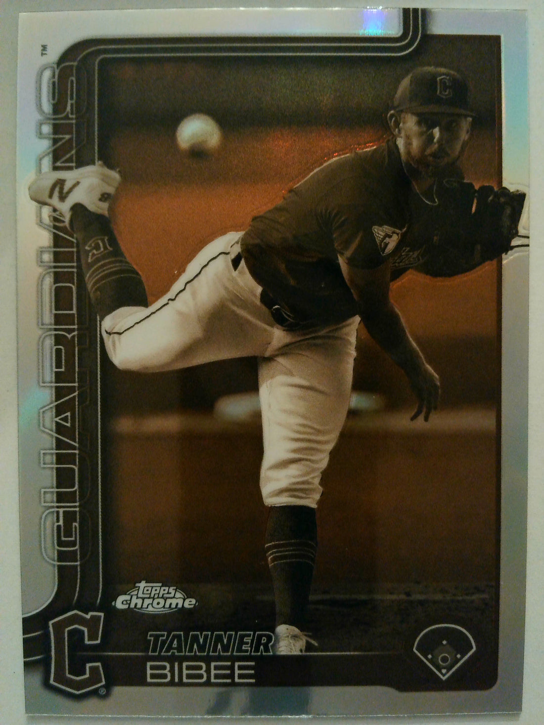 2025 Topps Chrome Baseball Sepia Refractors Tanner Bibee #236