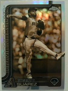 2025 Topps Chrome Baseball Sepia Refractors Eugenio Suárez #48