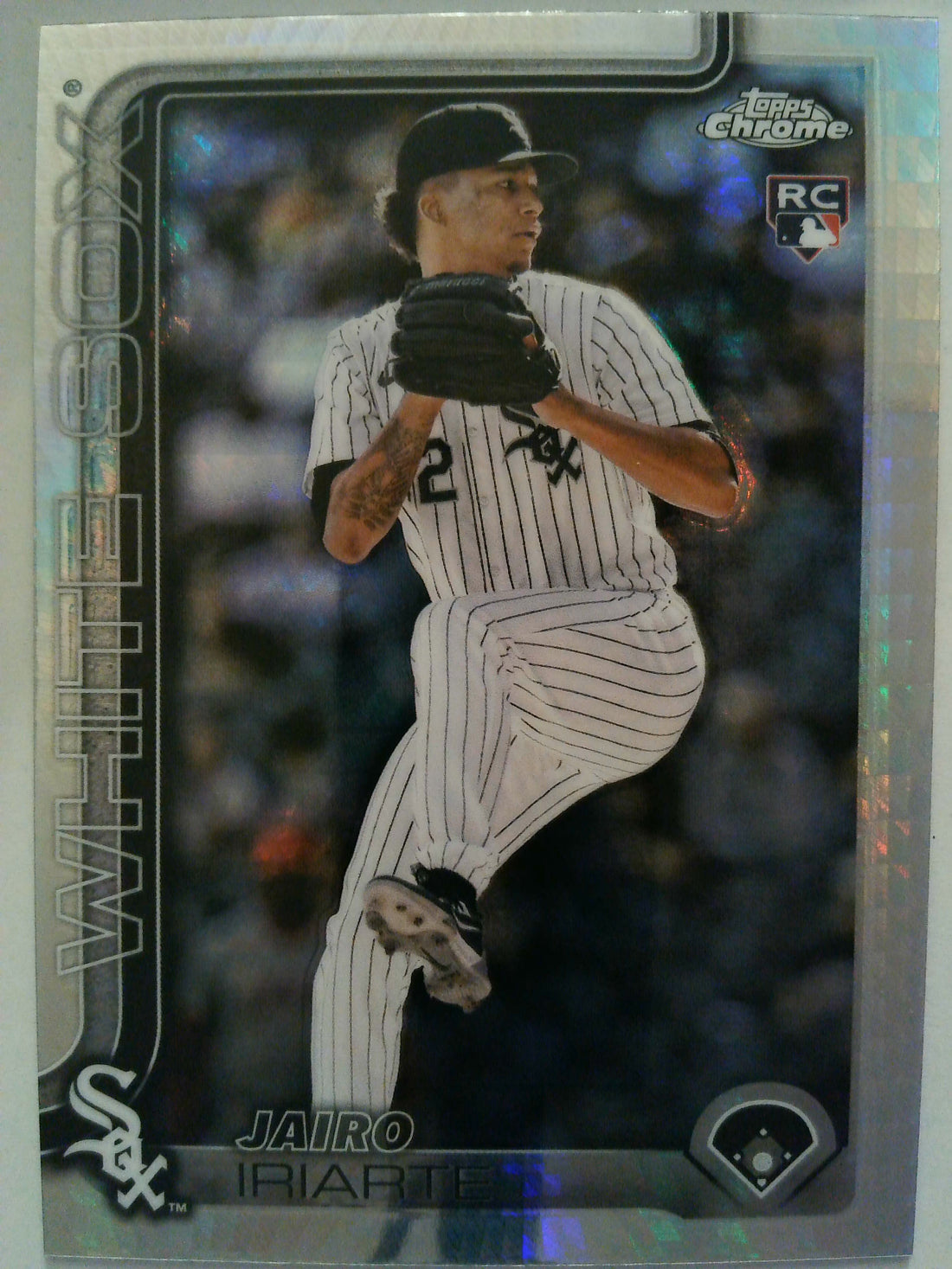 2025 Topps Chrome Baseball Prism Refractors Jairo Iriarte #145 Rookie