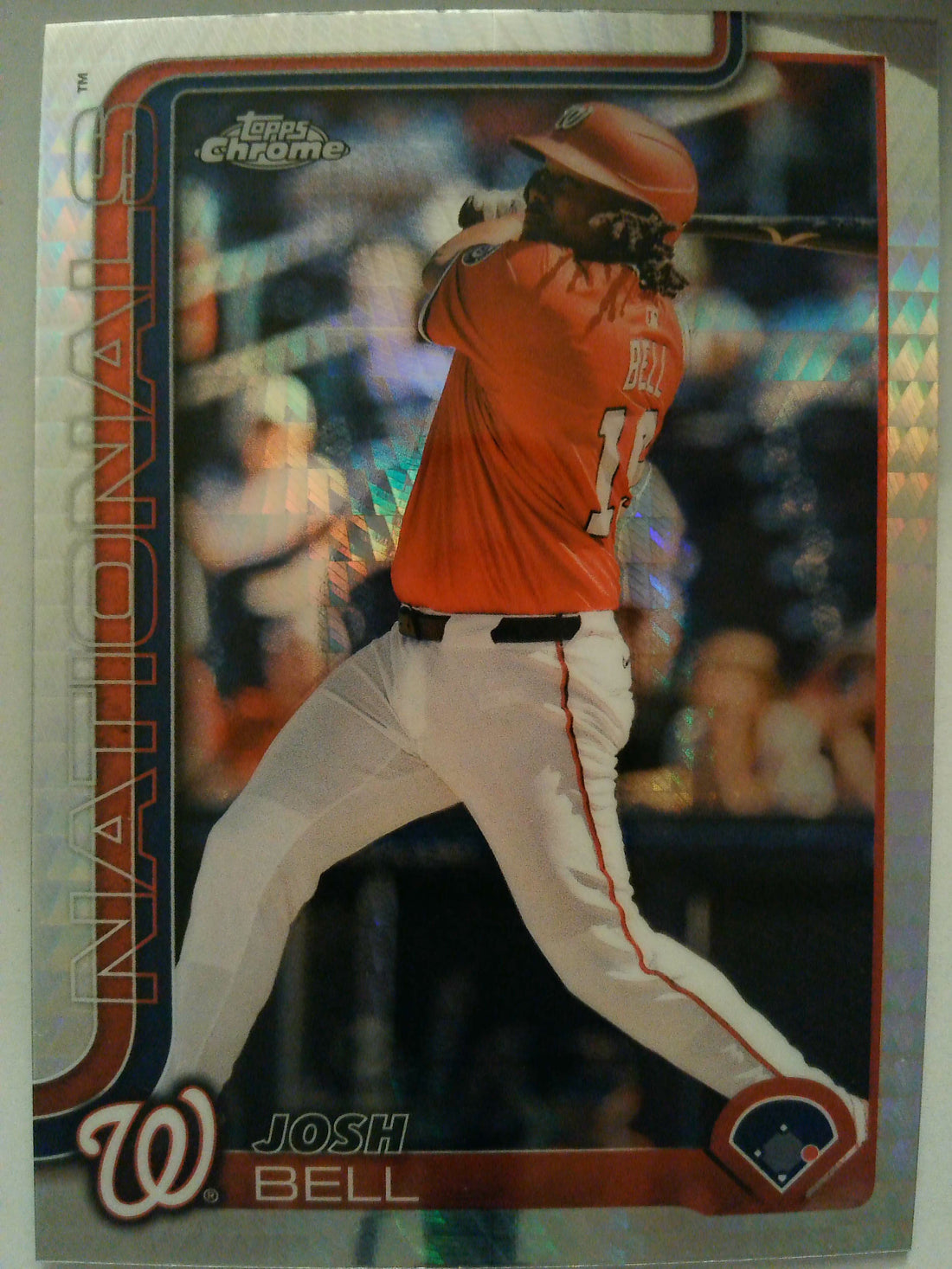 2025 Topps Chrome Baseball Prism Refractors Josh Bell #263