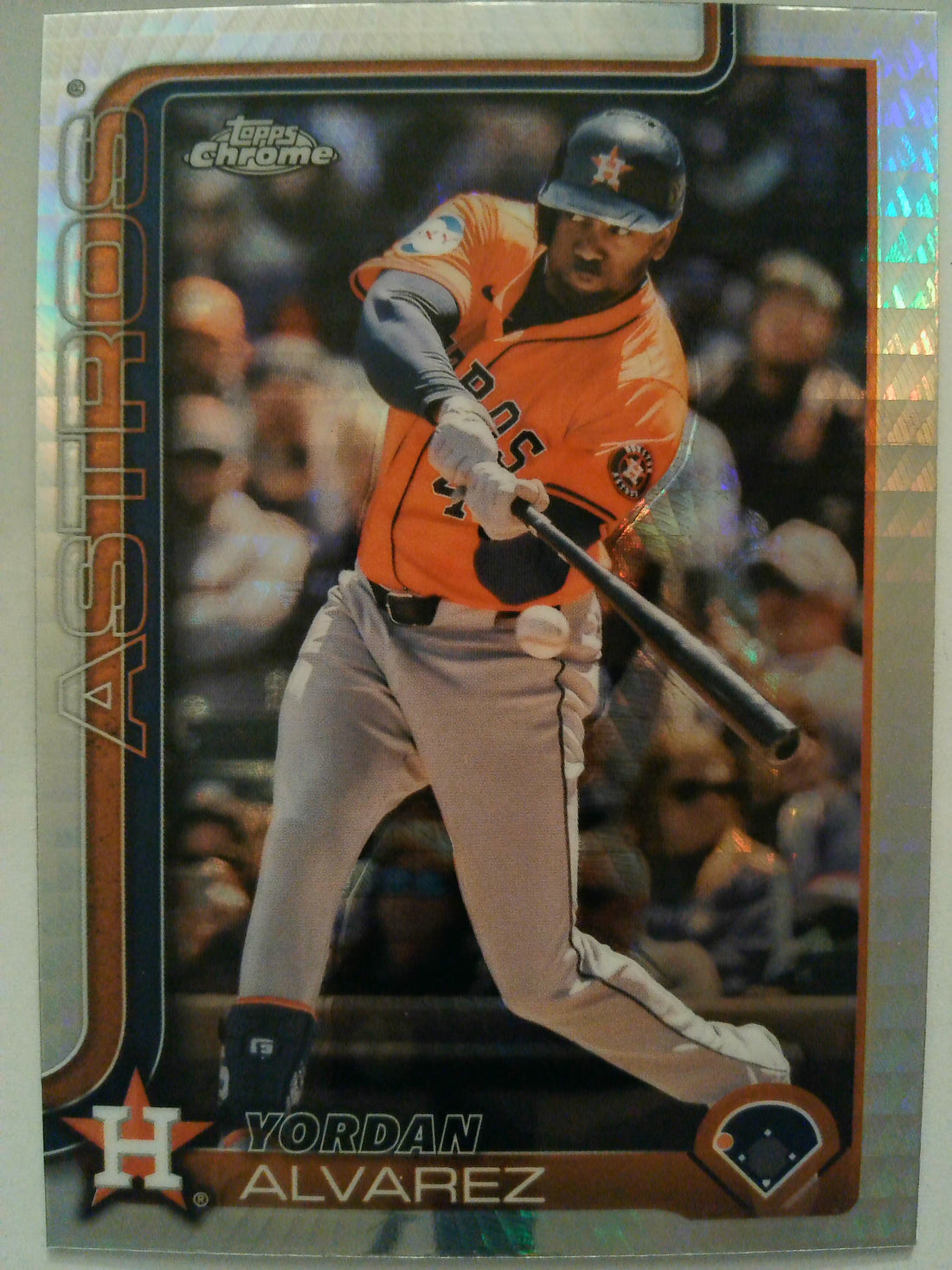 2025 Topps Chrome Baseball Prism Refractors Yordan Alvarez #267