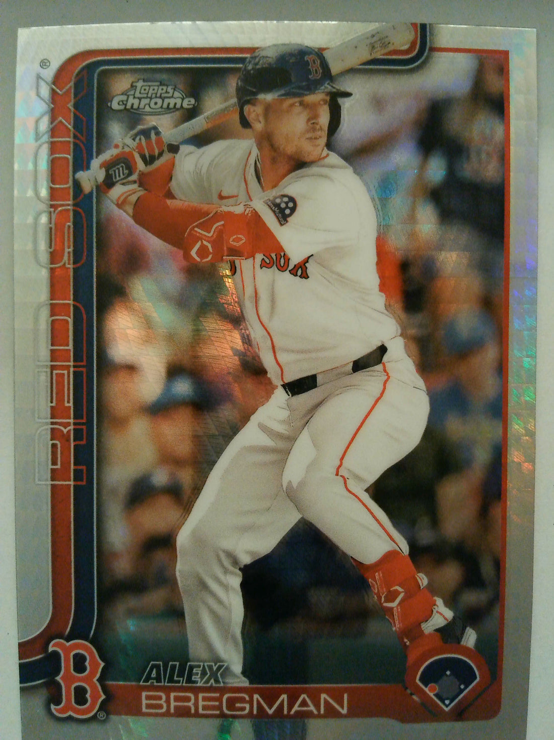 2025 Topps Chrome Baseball Prism Refractors Alex Bregman #247