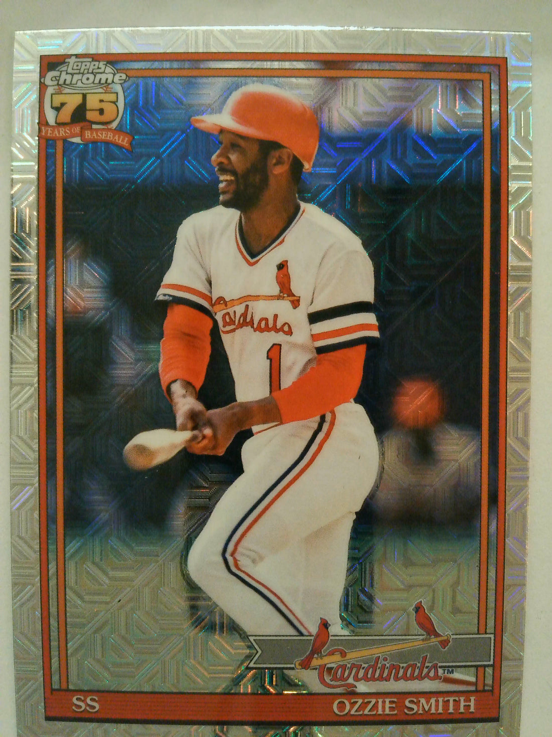 2026 Topps 1991 Topps Baseball 35th Anniversary Chrome Ozzie Smith #91C-32