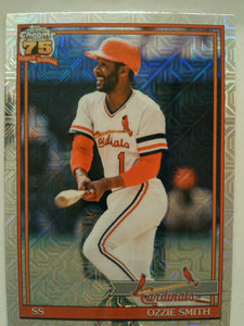 2026 Topps 1991 Topps Baseball 35th Anniversary Chrome Ozzie Smith #91C-32