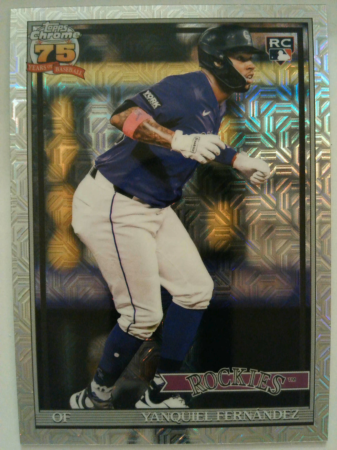 2026 Topps 1991 Topps Baseball Chrome Yanquiel Fernández #91C-40