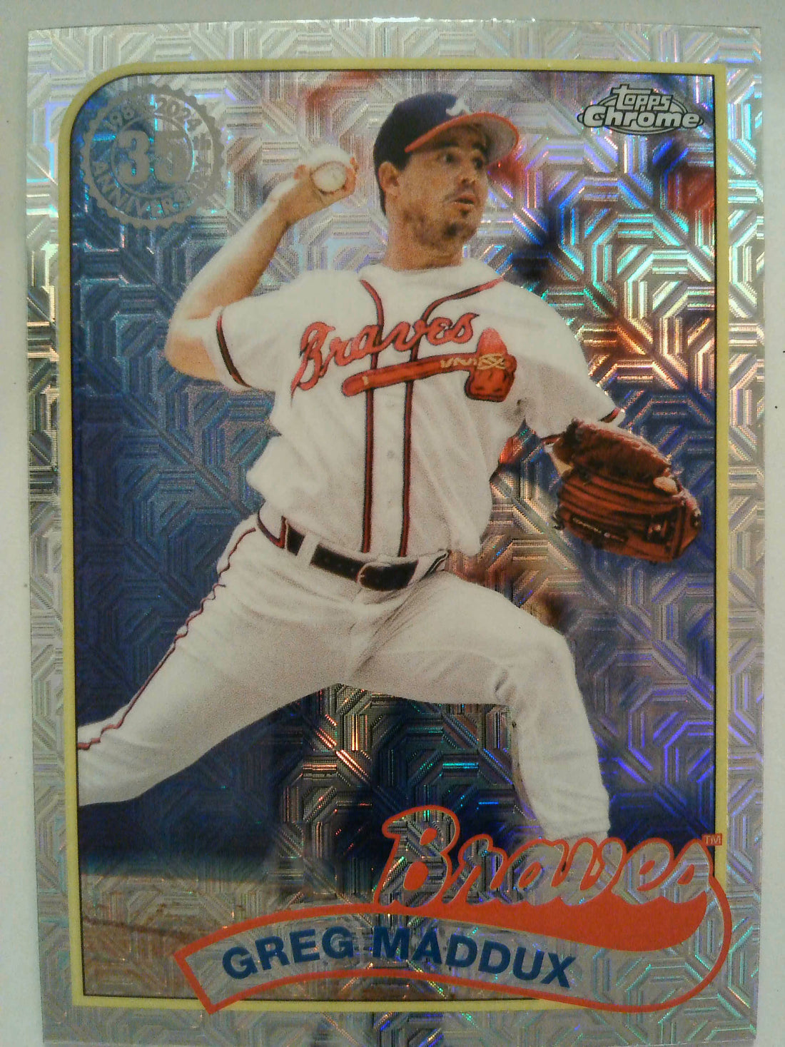 2024 Topps 1989 Topps Baseball 35th Anniversary Chrome Greg Maddux #2T89C-10