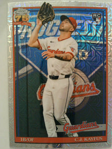 2026 Topps 1991 Topps Baseball 35th Anniversary Chrome C.J. Kayfus #91C-36