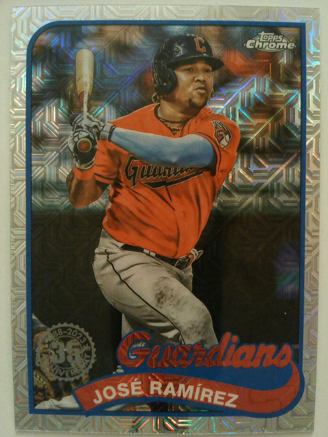 2024 Topps 1989 Topps Baseball 35th Anniversary Chrome José Ramírez #T89C-35