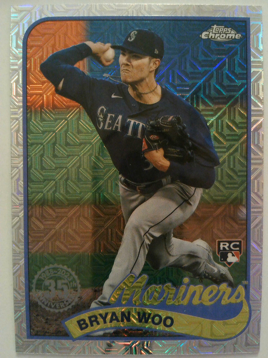 2024 Topps 1989 Topps Baseball 35th Anniversary Chrome Bryan Woo #T89C-95