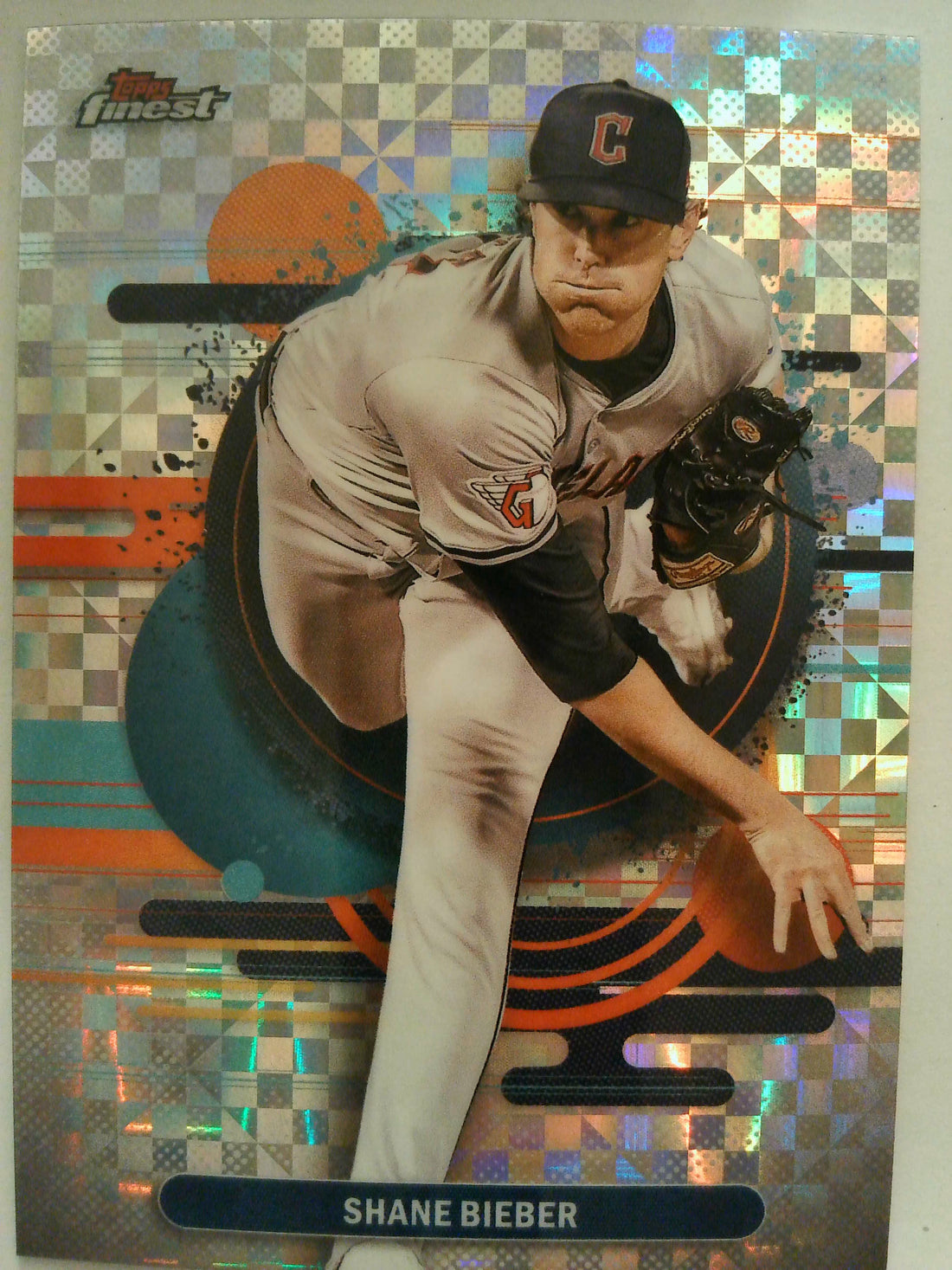 2025 Finest Baseball Checkerboard Shane Bieber #179