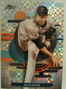 2025 Finest Baseball Checkerboard Shane Bieber #179