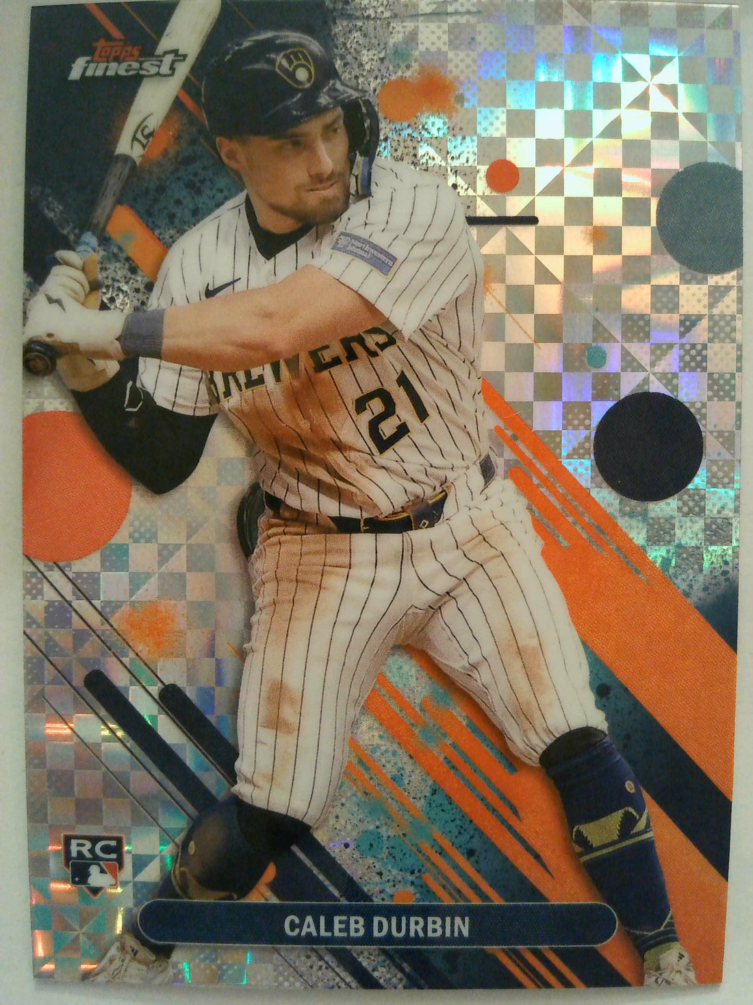 2025 Finest Baseball Checkerboard Caleb Durbin #80 Rookie
